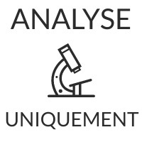 Bilans avec l'analyse inclus uniquement (kit de prélèvement déjà en votre possession ou pas nécessaire)